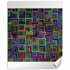 Wallpaper Background Colorful Canvas 11  X 14  by Pakrebo