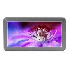 Clematis Structure Close Up Blossom Memory Card Reader (mini) by Pakrebo