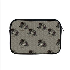 Awesome Steampunk Horse With Wings, Wonderful Pattern Apple Macbook Pro 15  Zipper Case by FantasyWorld7