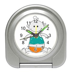 Baby Cute Child Birth Happy Travel Alarm Clock by Sudhe