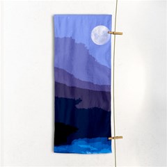 Nature Night Hand Towel by LoolyElzayat