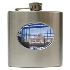 Ohio Statehouse Hip Flask (6 Oz) by Riverwoman