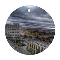 Ohio Supreme Court View Ornament (round) by Riverwoman