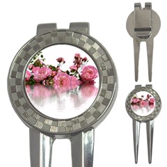 Roses Flowers Nature Flower 3-in-1 Golf Divots by Pakrebo