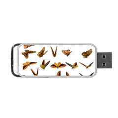 Butterfly Butterflies Insect Swarm Portable Usb Flash (two Sides) by Pakrebo