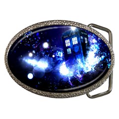 Tardis Background Space Belt Buckles by Sudhe