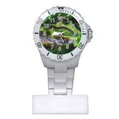 Chicago Garden Of The Phoenix Plastic Nurses Watch by Riverwoman