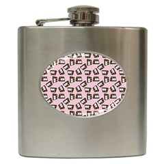 Bento Lunch Pink Hip Flask (6 Oz) by snowwhitegirl