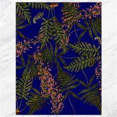 Fern Blue Canvas 36  X 48  by snowwhitegirl