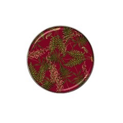 Fern Red Hat Clip Ball Marker by snowwhitegirl