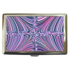 Electric Field Art Ix Cigarette Money Case by okhismakingart