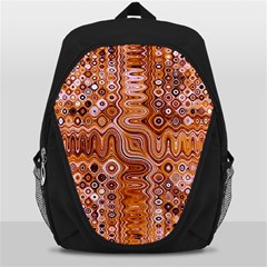 Electric Field Art Xviii Backpack Bag by okhismakingart