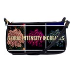 Floral Intensity Increases  Shoulder Clutch Bag Front