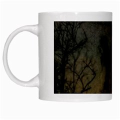 Old Sunset White Mugs by okhismakingart