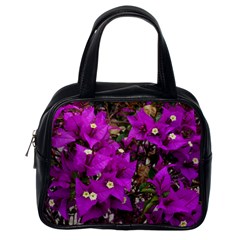 Bougainvillea  Classic Handbag (one Side) by okhismakingart