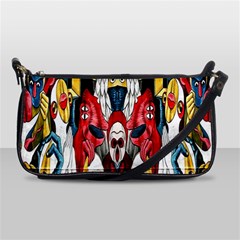 Graffiti 2 Shoulder Clutch Bag by ArtworkByPatrick