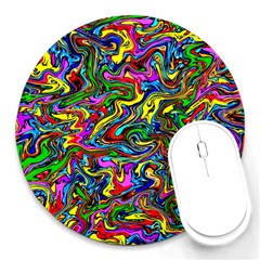 Graffiti 3 2 Round Mousepads by ArtworkByPatrick