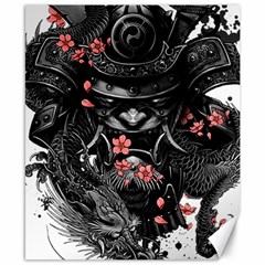 Sleeve Tattoo  Samurai Canvas 8  X 10  by Sudhe