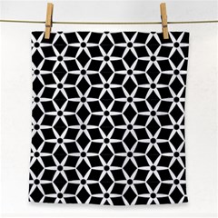 No Interruptions - Geometric Design Face Towel by WensdaiAmbrose