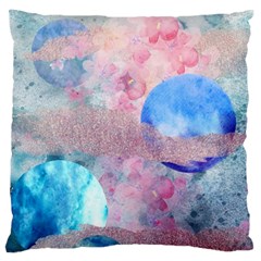 Abstract Clouds And Moon Standard Flano Cushion Case (one Side) by charliecreates