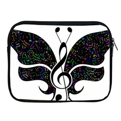 Butterfly Music Animal Audio Bass Apple Ipad 2/3/4 Zipper Cases by HermanTelo