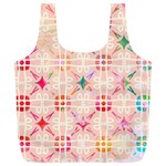 Watercolour Watercolor Paint Ink Full Print Recycle Bag (XL) Back