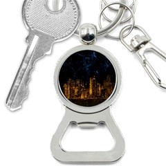 Architecture Buildings City Bottle Opener Key Chain by Pakrebo