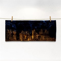 Architecture Buildings City Hand Towel by Pakrebo