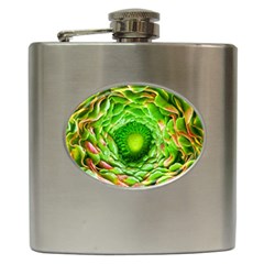 Ranunculus Blossom Bloom Nature Hip Flask (6 Oz) by Pakrebo