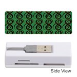 Abstract Pattern Graphic Lines Memory Card Reader (Stick) Front