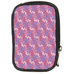 Pattern Abstract Squiggles Gliftex Compact Camera Leather Case by HermanTelo