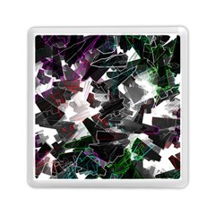 Abstract Science Fiction Memory Card Reader (square) by HermanTelo