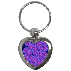 Roses Key Chain (heart) by BubbSnugg