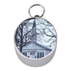 Bowling Green Prout Chapel Mini Silver Compasses by Riverwoman