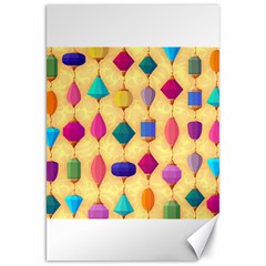 Colorful Background Stones Jewels Canvas 20  X 30  by HermanTelo