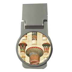 Egyptian Architecture Column Money Clips (round)  by Sapixe