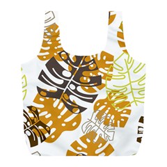 Pattern Leaves Full Print Recycle Bag (l) by HermanTelo