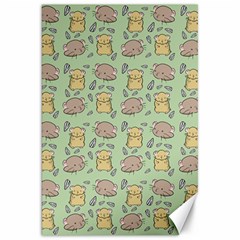 Hamster Pattern Canvas 20  X 30  by Sapixe