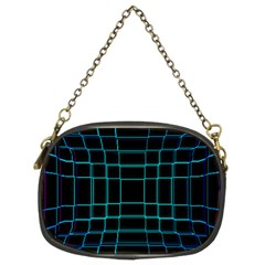 Texture Lines Background Chain Purse (two Sides) by HermanTelo