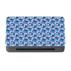 Blue Pattern Scrapbook Memory Card Reader With Cf by Bajindul