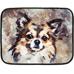 Chihuahua Dog Cute Pets Small Double Sided Fleece Blanket (mini)  by Pakrebo