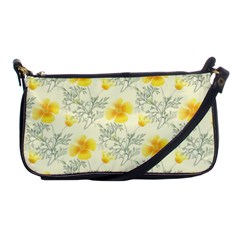 Floral Background Scrapbooking Shoulder Clutch Bag by Nexatart