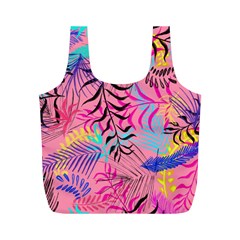 Leaves Full Print Recycle Bag (m) by Sobalvarro