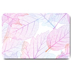 Beautiful Autumn Leaves Vector Seamless Pattern 02 Large Doormat  by Sobalvarro