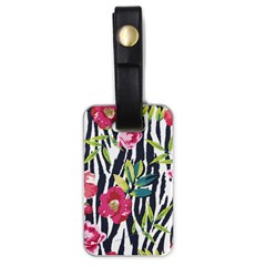 Seamless Flower Patterns Vector 01 Luggage Tag (one Side) by Sobalvarro