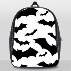 Deathrock Bats School Bag (large) by ArtistRoseanneJones