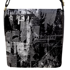 Urban Graffiti Flap Closure Messenger Bag (s) by ArtistRoseanneJones