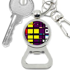 Design Pattern Colors Colorful Bottle Opener Key Chain by Pakrebo