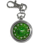 Background Green Board Business Key Chain Watches Front