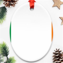 Ireland Flag Irish Flag Ornament (oval) by FlagGallery